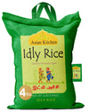 Asian Kitchen Idly (Idli) Rice 4-Pound Bag, 4lbs (1.81kg) Short Grain Rice ~ All Natural | Vegan | Indian Origin | Export Qualit