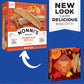 Nonnis Pumpkin Spice Biscotti - Pumpkin Cookies - Pumpkin Biscotti w/Blend of Spices & Dipped in Cinnamon Icing - Individually