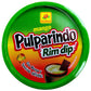 de la Rosa Pulparindo Rim Dip – Original/Mango Tamarind Candy Paste, 8 oz, Orange