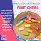 R.U.S. Candy Fruit Chews Candy - Assorted Flavors - Individually Wrapped - 1 lb Bulk Bag - Soft & Chewy Taffy