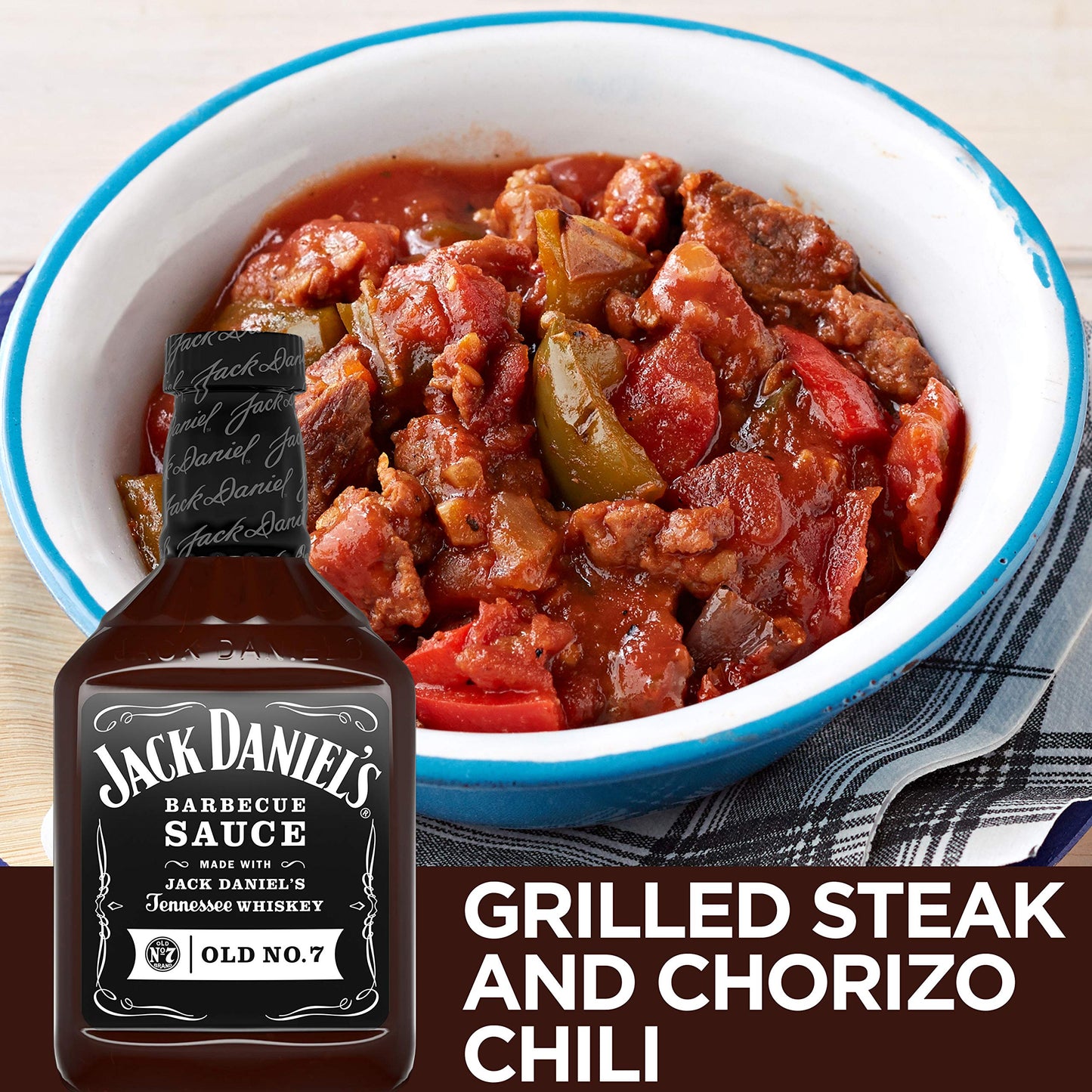 Jack Daniels Barbecue Sauce Original No. 7 Recipe, 19 oz, 20.193 cm