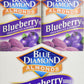 Blue Diamond Blueberry Flavored Almonds, 1.5 Ounce (Pack Of 12)