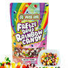 Freeze Dried Skittles 1 Pound Bag (16Oz) Big Boy Freeze Dried Candy Perfectly Crunchy Rainbow Candy Freeze Dry Food Sour Skittle