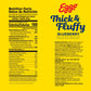 Eggo Thick and Fluffy Frozen Waffles, Frozen Breakfast, Breakfast Food, Blueberry, 11.6oz Box (6 Waffles)