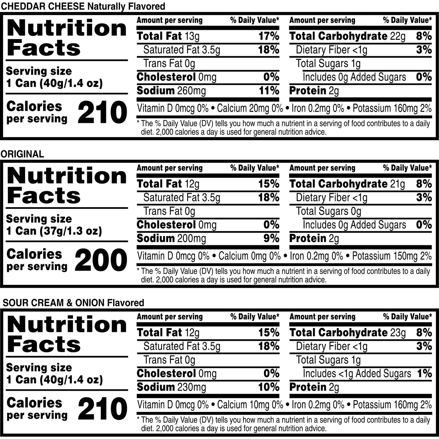 Pringles Potato Crisps Chips, Lunch Snacks, Variety Pack, 13.7oz Pack (10 Cans)