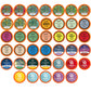 Two Rivers Assorted Tea Sampler for Keurig K-Cup Brewers, 40 Count, Assorted Variety