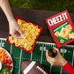 Cheez-It Cheese Crackers, Baked Snack Crackers, Lunch Snacks, Family Size, White Cheddar, 21oz Box (1 Box)