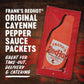 Frank'S Redhot Original Cayenne Pepper Sauce Packets, 200 Count - One 200 Count Package Of Frank'S Hot Sauce Packets, Perfect Si