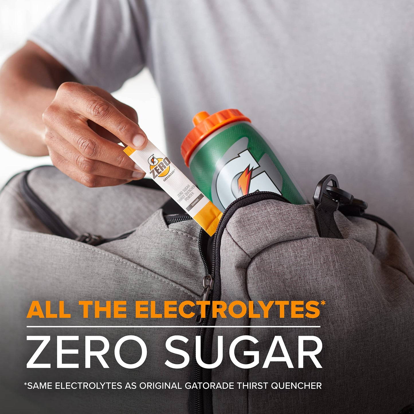 Gatorade G Zero Sports Drink Mix Powder Packets, Lemon Lime, Electrolyte Powder Drink Mix for Hydration, Zero Sugar, Total 120 P