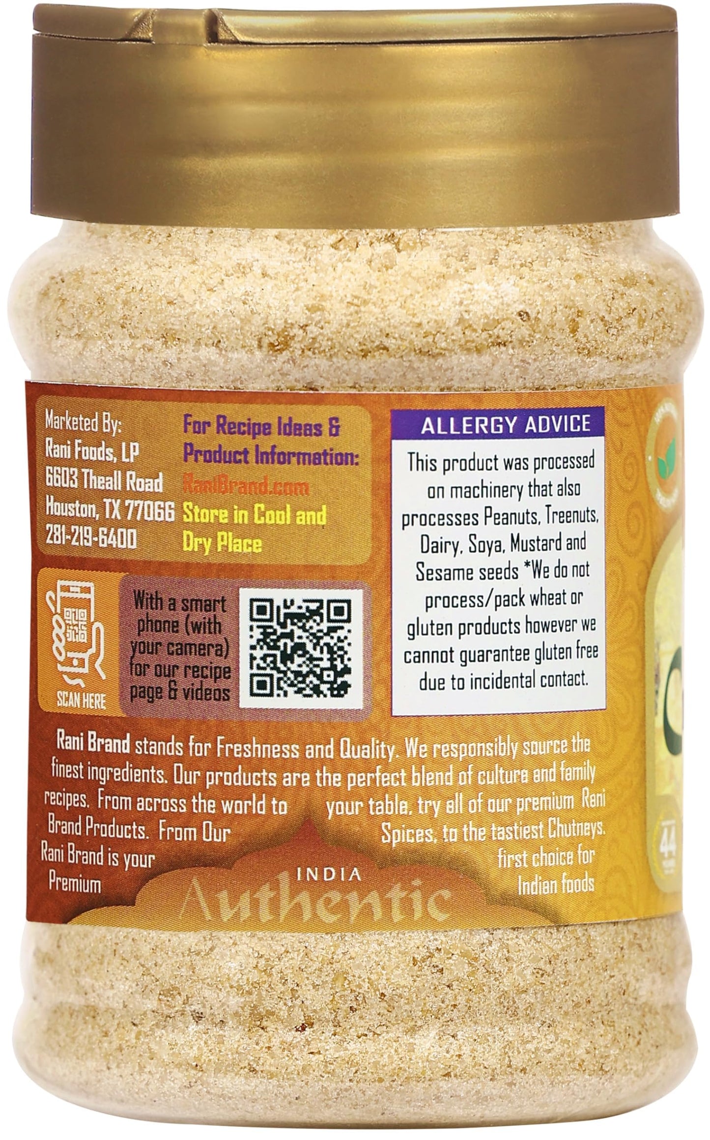 Rani Asafetida (Hing) Ground 3.75oz (106g) PET Jar, Pack of 12 ~ All Natural | Salt Free | Vegan | Non-GMO | Asafoetida Indian S