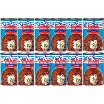 Blue Runner Creole Cream Style Red Beans, 16-Ounce (Pack of 12)