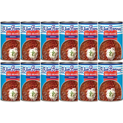 Blue Runner Creole Cream Style Red Beans, 16-Ounce (Pack of 12)