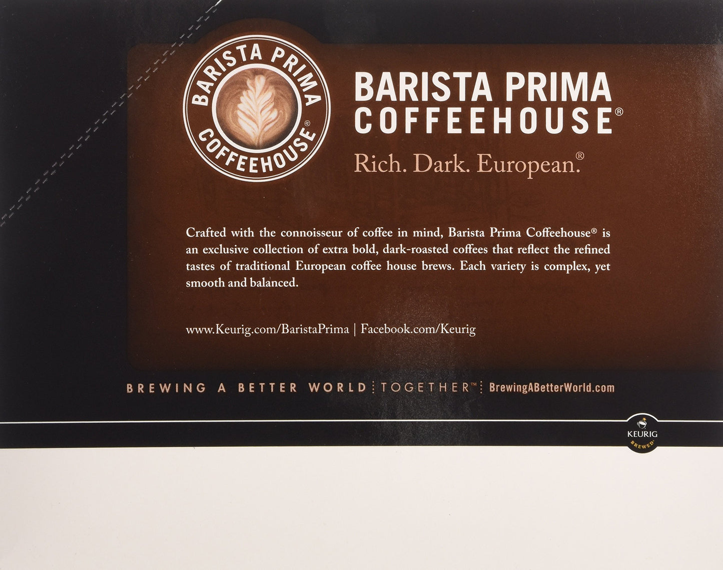 Barista Prima Decaf Italian Roast (2 Boxes Of 24 K-Cups)