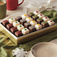 The Wisconsin Cheeseman Classic 24 Count Petits Fours - Gourmet Mini Layer Cakes in Orange  Chocolate Fudge  Strawberry  Lemon  Vanilla  and Almond - Assorted Dessert or Cake Gift