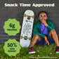 Simply Protein - Chocoberry Dipped Bars  20 Count - Plant Based Protein Snack Bars - Snacks for Kids - 6g Protein  3g Sugar  & 100 Calories - Vegan  Gluten Free  Non GMO  & Kosher - 4 Boxes