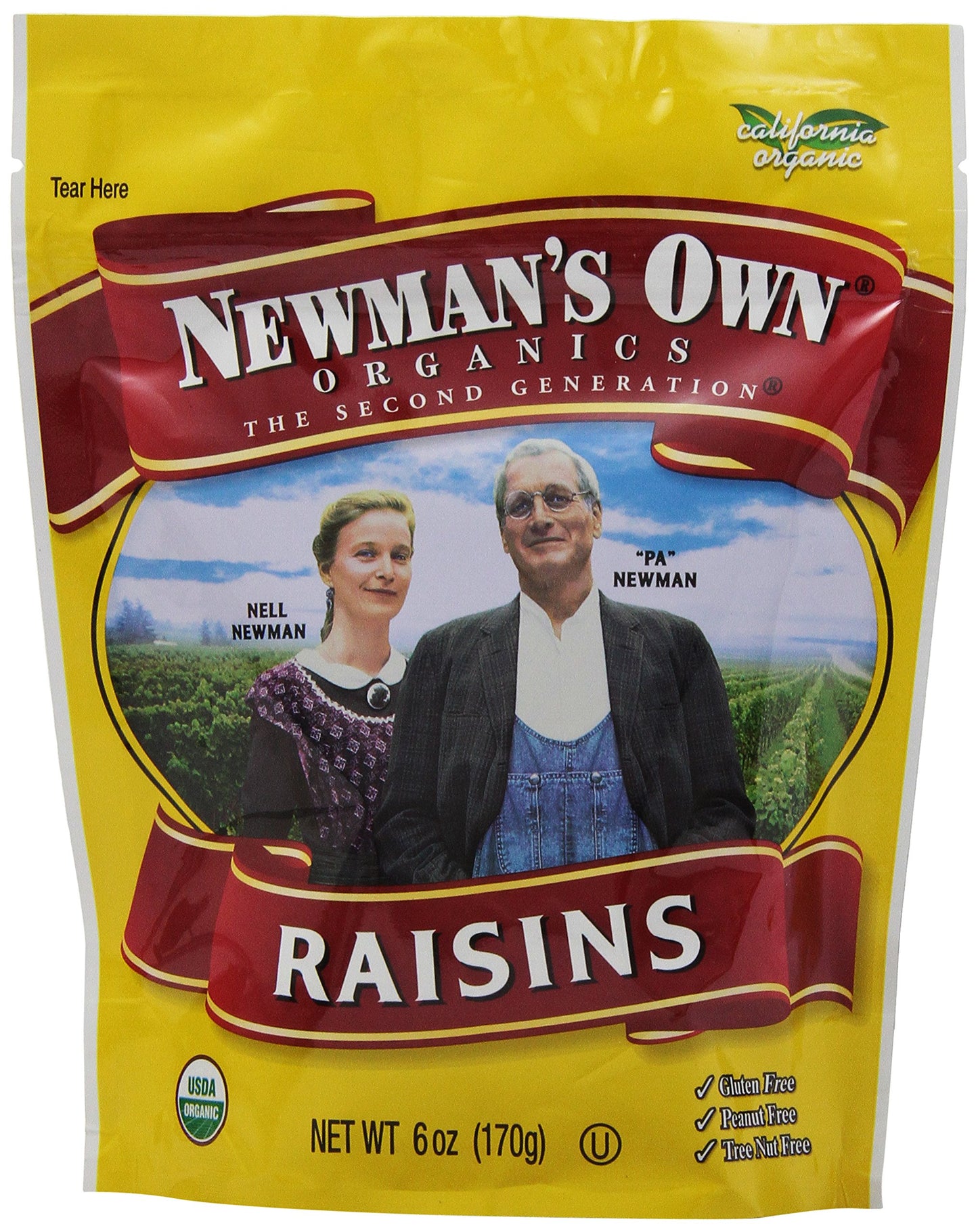 NewmanS Own Organic  Raisin  6 Oz