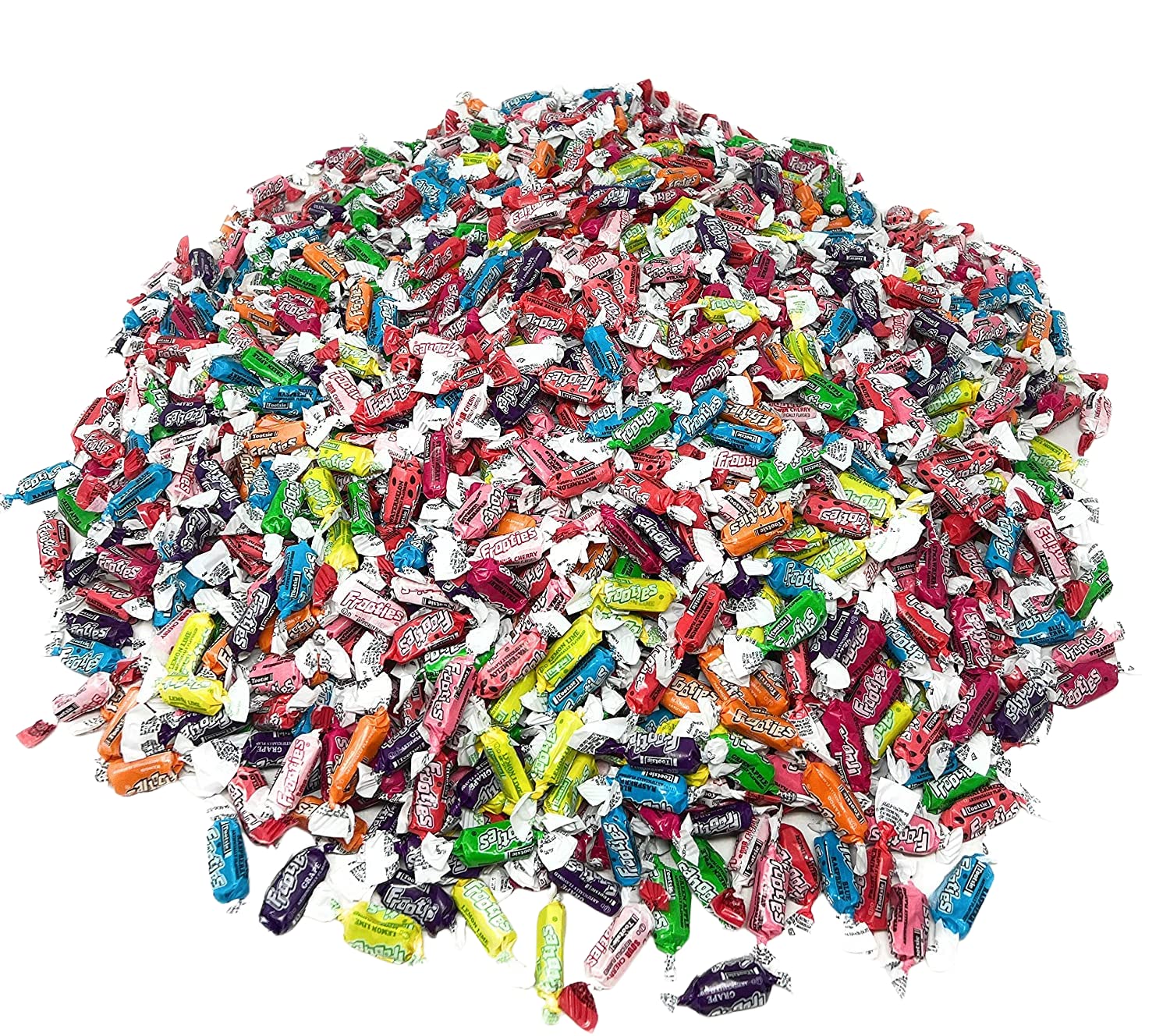Tootsie Roll Frooties American Holiday Candy Fruity Favorites Party Mix Bag Soft And Chewy Taffy Midgees Individually Wrapped As