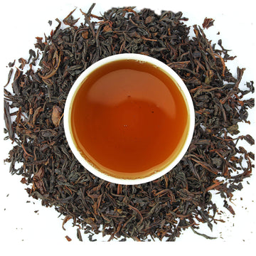 English Breakfast Tea, Crisp, Rich & Aromatic Well-Rounded Loose Leaf Tea, 110+ Cups, 8Oz Organic Ceylon Single Estate Tea, 100%