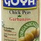 Goya Organic Chick Peas, 15.5-Ounce (Pack Of 24)