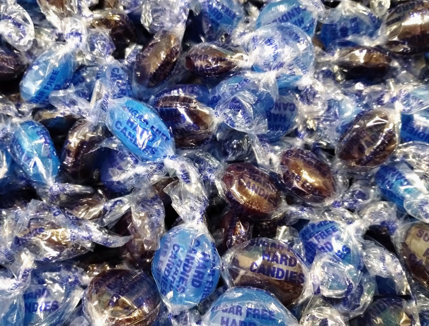 Sugar Free Assorted Mixed Berry Hard Candy Buttons - 1 lb of Fresh Delicious Individually Wrapped Blackberry Raspberry Candy