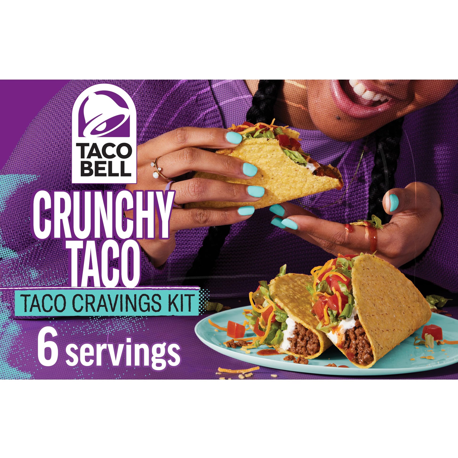 Taco Bell Crunchy Taco Dinner Kit (12 Count Per Box)