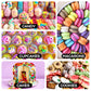 Food Flavoring Oil - Candy Flavoring For Candy Making 18 X 0.35 Fl Oz Extracts And Flavorings For Baking Lip Gloss Flavoring Oil