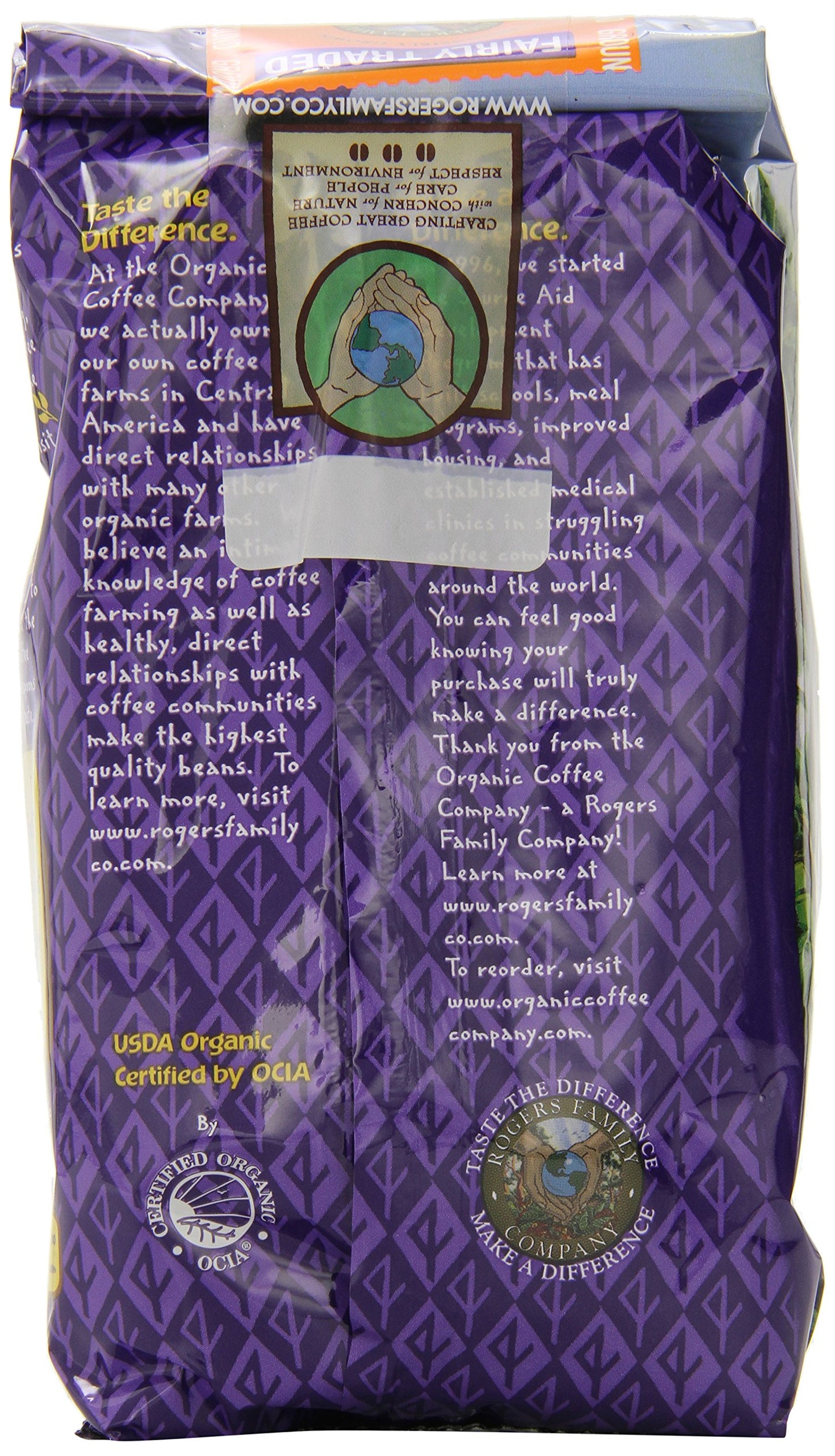 The Organic Coffee Co. Ground, Breakfast Blend, 12 Ounce