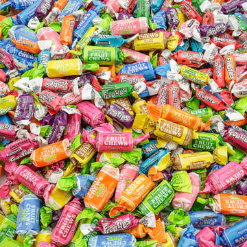Candy Grand Variety Mix 5 Pounds - Anti Melt Pack, Assorted (Fruit Chews, Frooties, and Sour), Bulk, Individually Wrapped, Resea