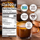 IN THE RAW Sugar Cubes, Granulated Turbinado Cane Sugar, Vegan, Gluten-Free, Non-GMO, 1.1 lb (Pack of 12)