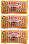 Savoiardi Lady Fingers Champagne Biscuits, 7 oz (Pack of 3), Beige