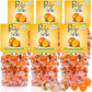 The original Perle di Sole Orange Candy Individually Wrapped - Italian Hard Candy Orange Drops Made in Italy Citrus Candies - Pa