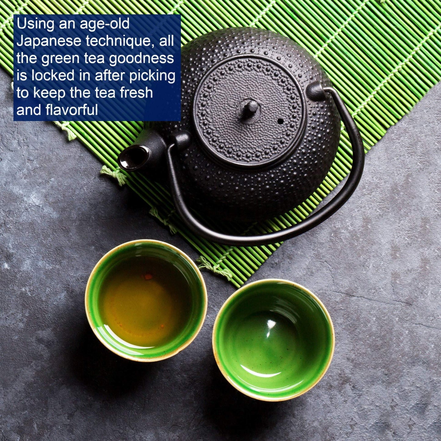Tetley Natural Green Tea, Lemon Green Tea, 72 Tea Bags (Pack Of 6) Rainforest Alliance Certified