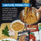 Tingly Chili Noodles Ramen Noodles by David Chang, 4 Pack of Restaurant Quality Air-Dried Instant Noodles Now with More Sauce &
