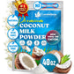 20oz Coconut Milk Powder, 100% Natural, Unsweetened, Perfect for Cake, Coffee, Tea, Creamer Alternative, No Additives, No Gluten, Vegetarian.