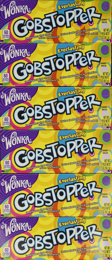 Wonka Everlasting Gobstopper, 1.77 Ounce (Pack Of 24)