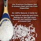Premium Caribbean Real Sea Salt For Grinder Refill 16 Oz Kosher Certified, Rock Salt For Grinder, Clean Sea Salt, Organic Salt U