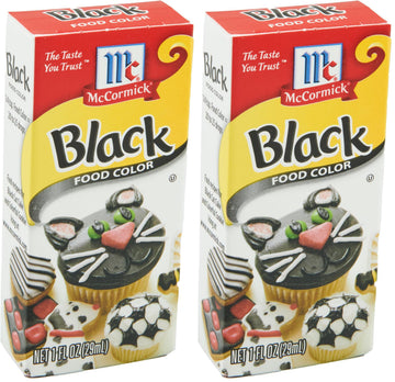 McCormick Black Food Color, 1 fl oz (Pack of 2)