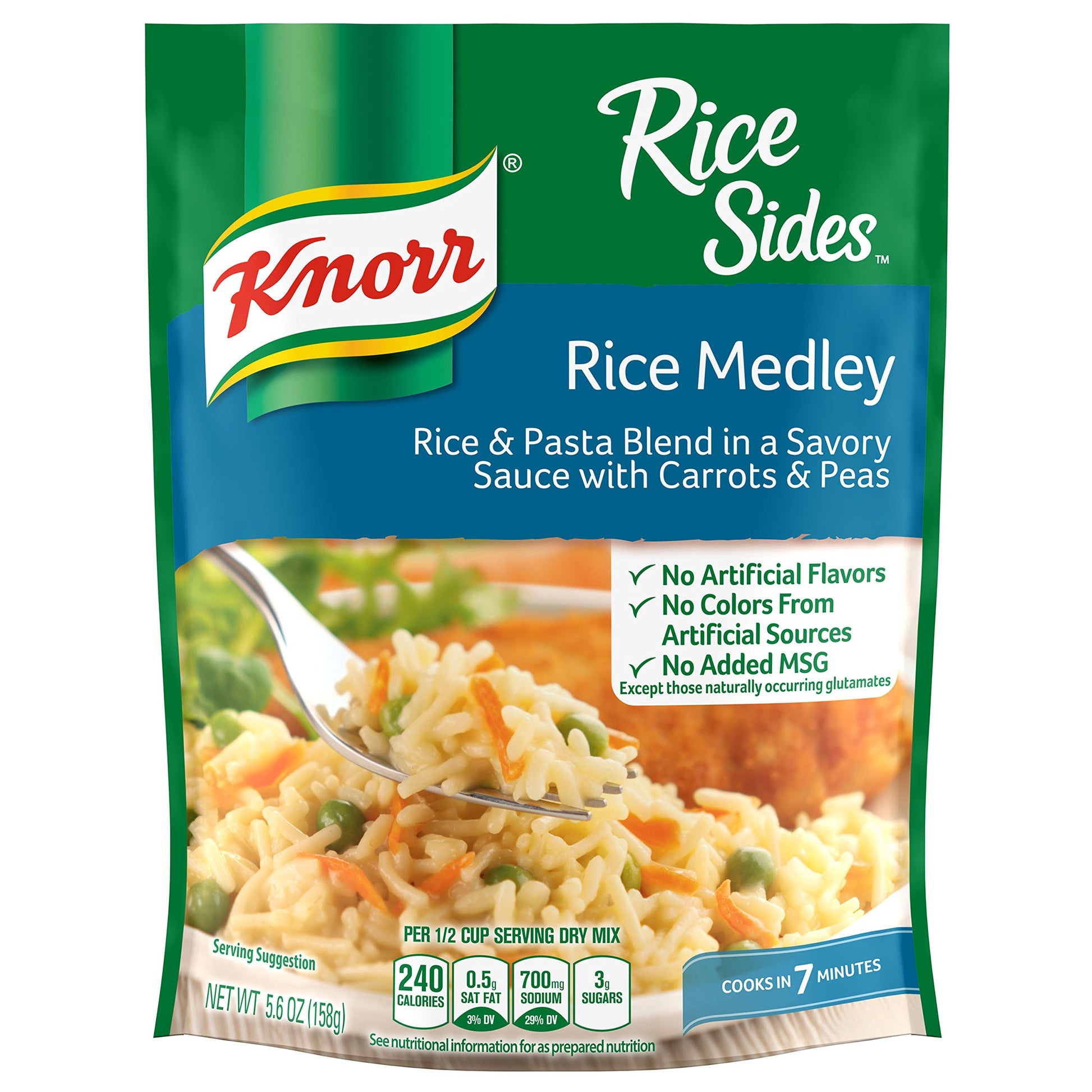 Knorr Rice Side Dish, Medley, 5.6 oz (pack of 12)