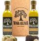 Viva Oliva Truffle Oil Gift Set - Premium White & Black Infused Olive Oil - 2.02 Fl Oz (Pack of 2)