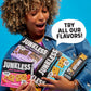 Junkless Chewy Granola Bars, Chocolate Chip, 24 Bars (6 X 1.1 Oz Bars/Box - 4 Boxes), Non-Gmo, Low Sugar, Great Tasting, Made For Kids & Families