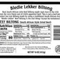 Bledie Lekker Sliced Beef Biltong One Pound Resealable Bag - 16Oz