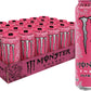 Monster Energy Ultra Rosa Sugar Free Energy Drink, 16 Ounce (Pack of 24), Pink