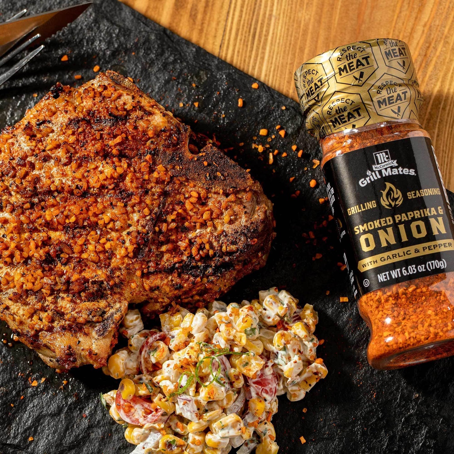 McCormick Grill Mates Smoked Paprika & Onion Grilling Seasoning, 6.03 oz, Pack of 1
