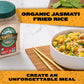 RiceSelect Organic Jasmati White Rice for Asian-Food-Inspired Recipes, Premium Non-GMO Gluten-Free Long-Grain Jasmine Rice, 32-O