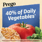 Prego Pasta Sauce, Italian Tomato Sauce with Roasted Garlic & Herbs, 24 oz Jar (Case of 12)