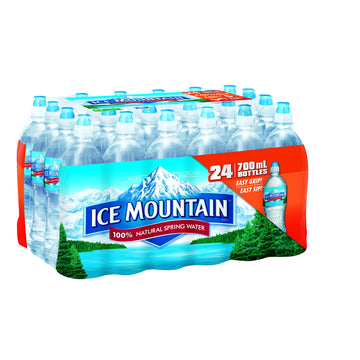 Ice Mountain - Water Mtn Spring - Case Of 24-700 Ml(D0102H546K2)
