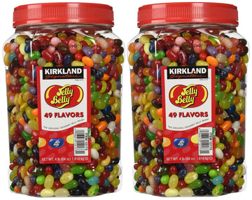 Kirkland Signature - Gourmet Jelly Beans, Blueberry, 128 Ounce, 4 Pound (Pack Of 2)