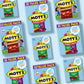 Motts Fruit Flavored Snacks, Assorted Fruit, Pouches, 0.8 oz, 22 ct