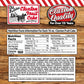 Old Fashion Claxton Fruit Cake - 1 Lb. Dark Recipe - Wrapped for Freshness in our Signature Claxton Carton