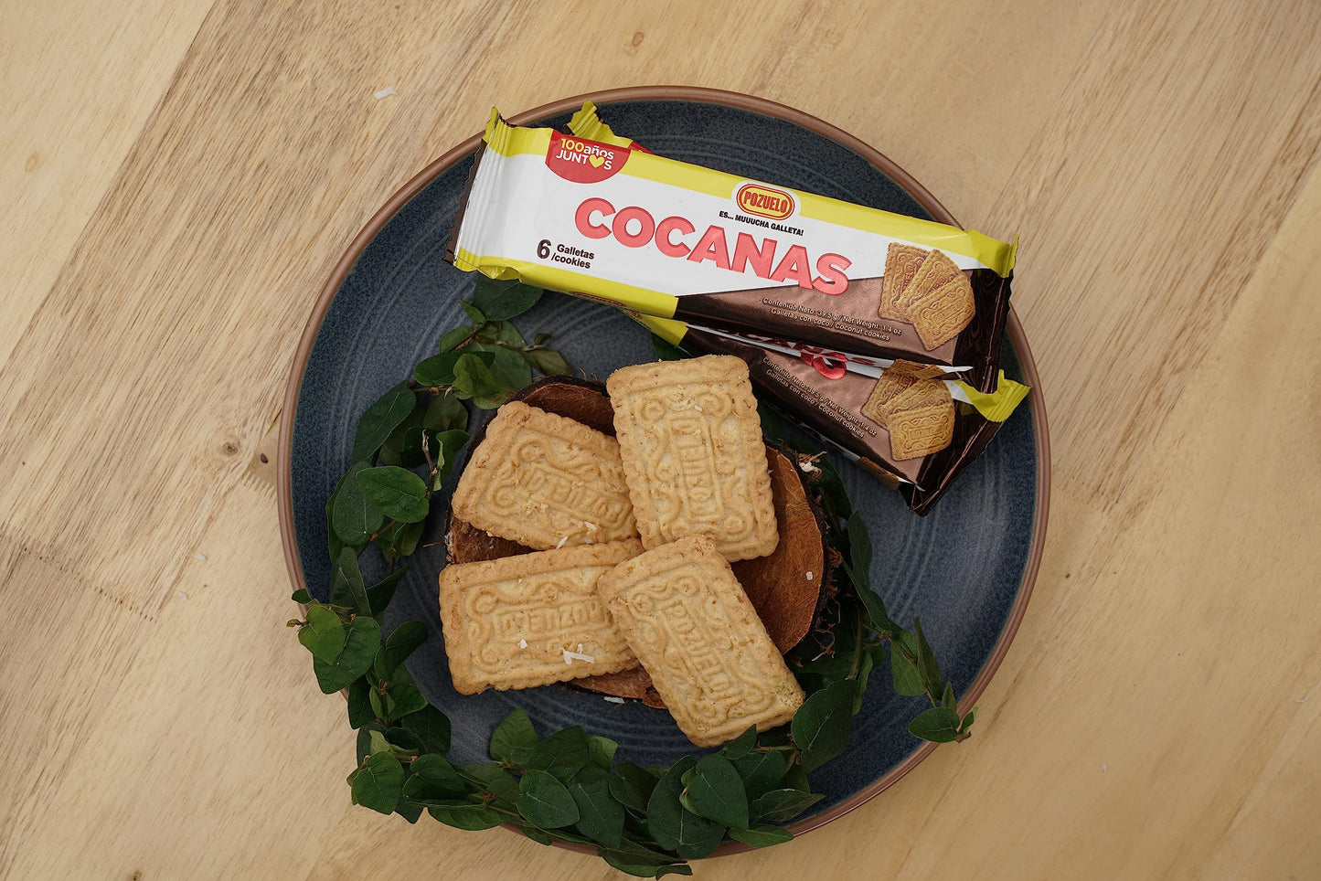 Pozuelo Cocanas Cookies | Coconut Cookies | Fresh & Crunchy | Great Dessert | 5.89 Oz (Pack Of 3)